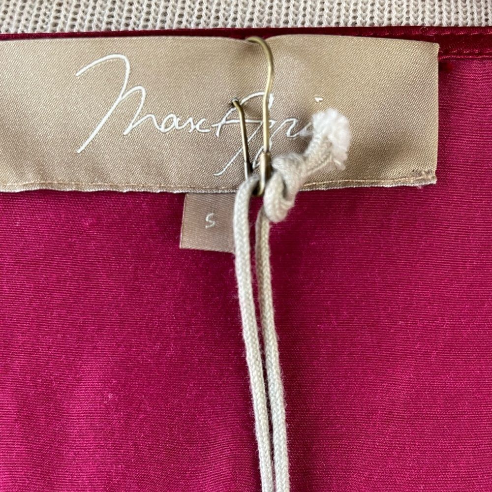 NWT BCBG MaxAzria Silk Blend Blouse Top Size S - Picture 8 of 8